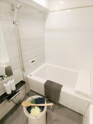 浴室　☆バスルーム☆
新規リフォーム済！気持ちよい空間で一日の疲れを癒せます♪

