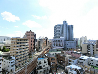 住戸からの眺望写真　京成線をばっちり眺められるビュースポット♪
