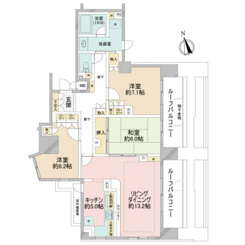 �Ԏ��}�@���Ԏ��}��4�����{LDK��