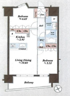 �Ԏ��}�@���Ԏ��}��2�����{LDK��