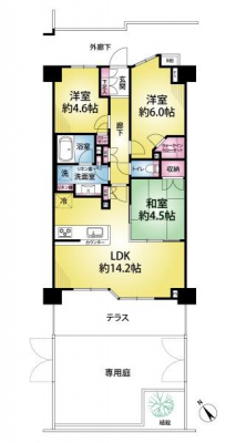 �Ԏ��}�@���Ԏ��}��3�����{LDK+��t����