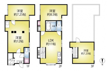 �Ԏ��}�@���Ԏ��}��4�����{LDK��