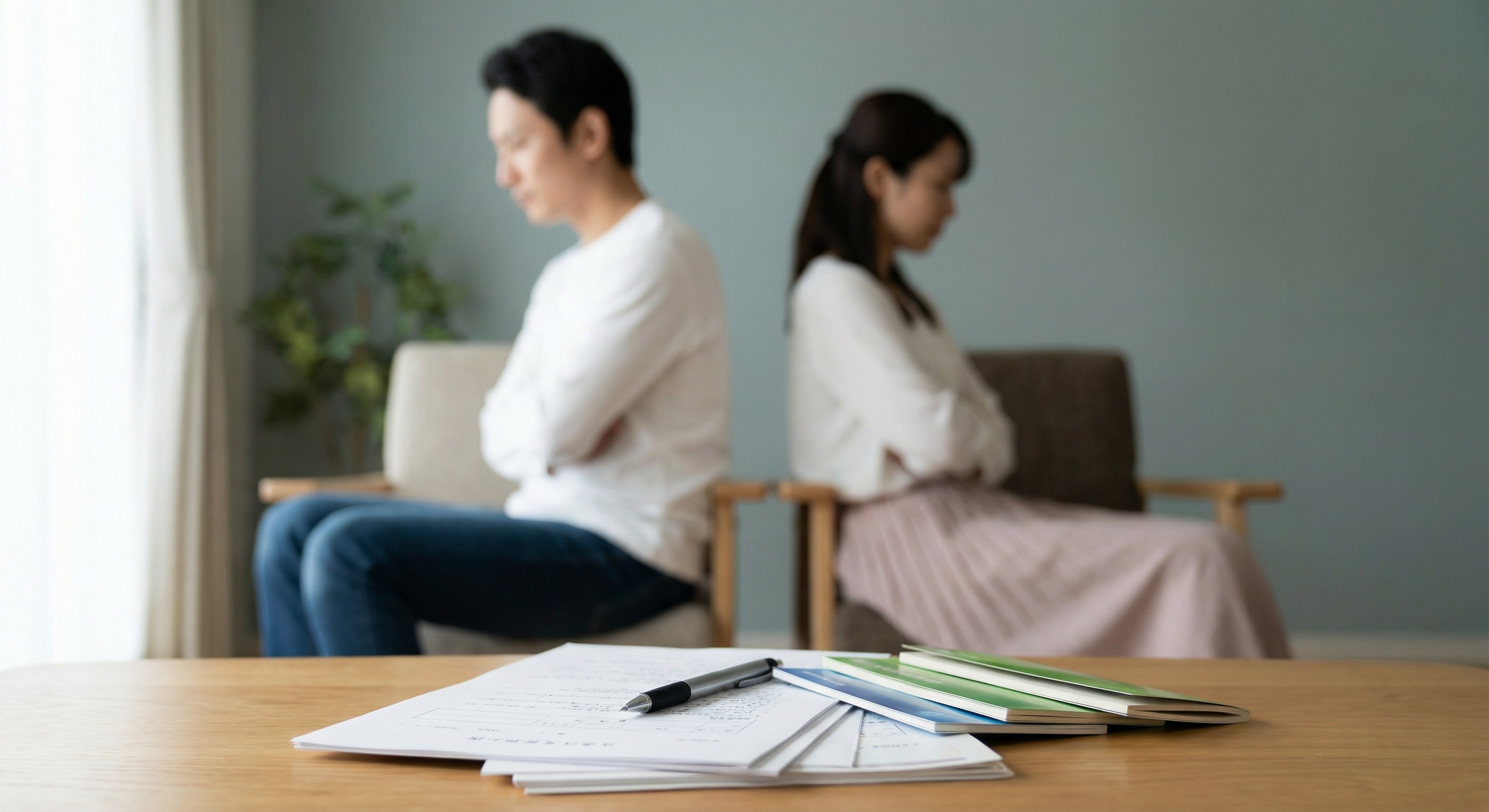 不動産売却で起こりやすいトラブルと対策を示すイメージ図