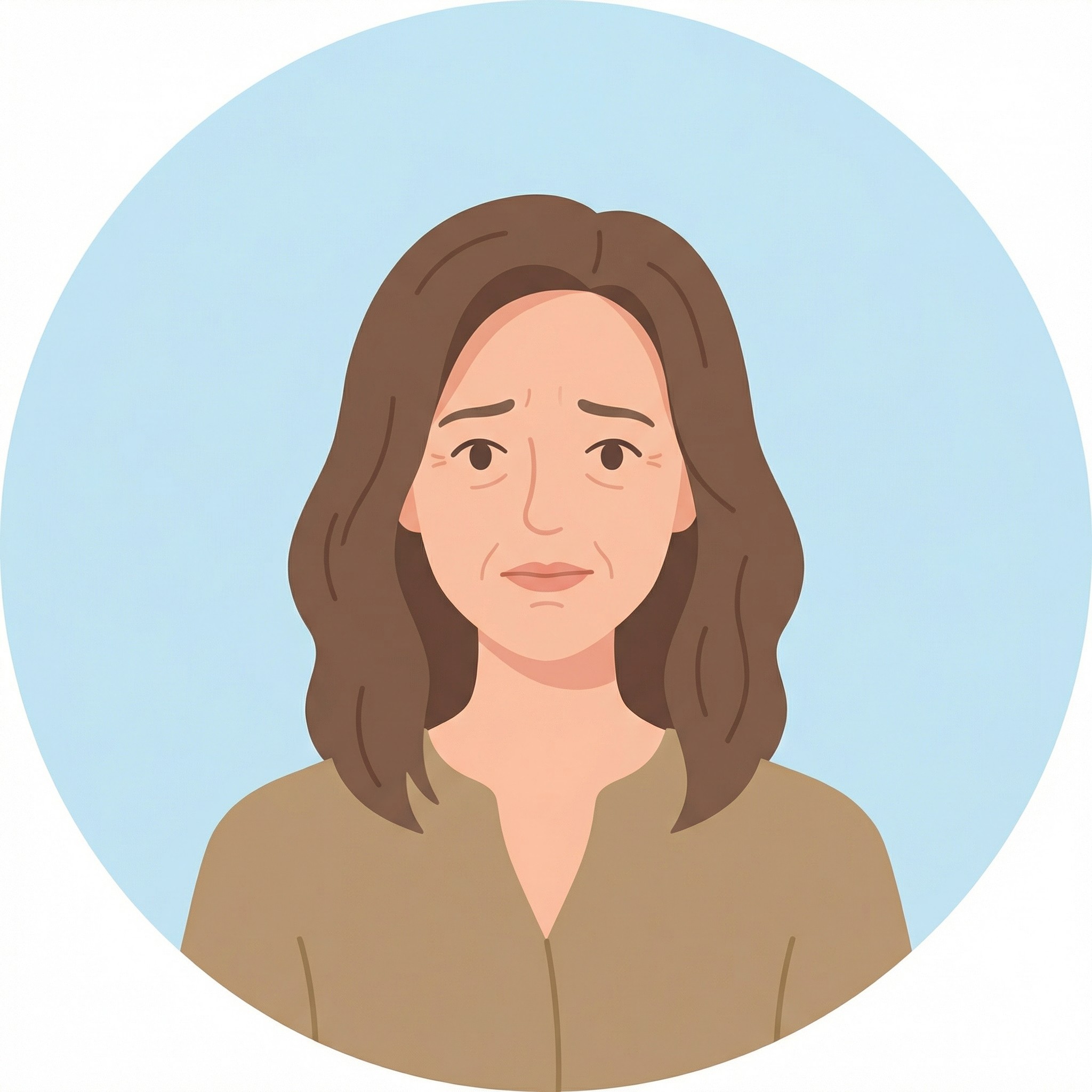 相談者（女性）のイメージ（アイコン）