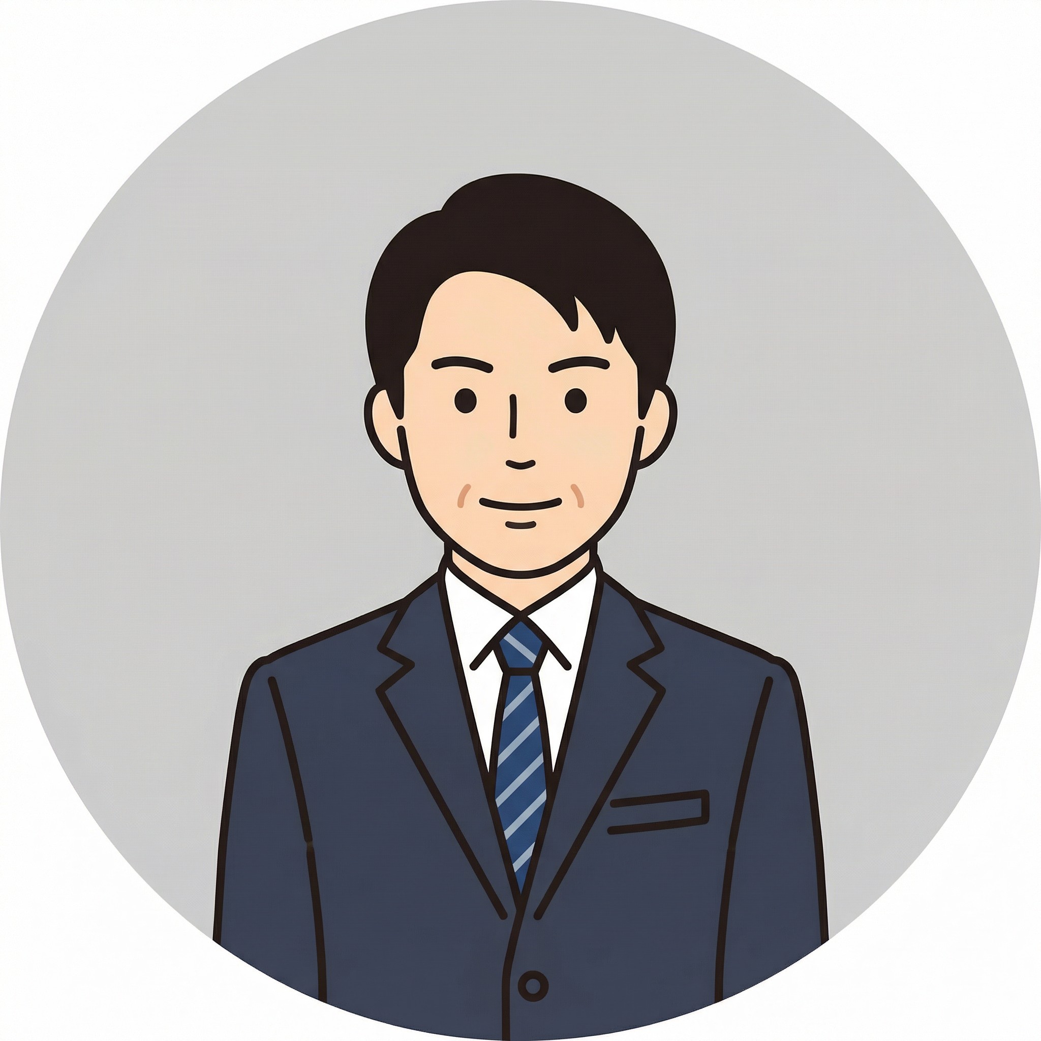 税務署職員のイメージ（アイコン）