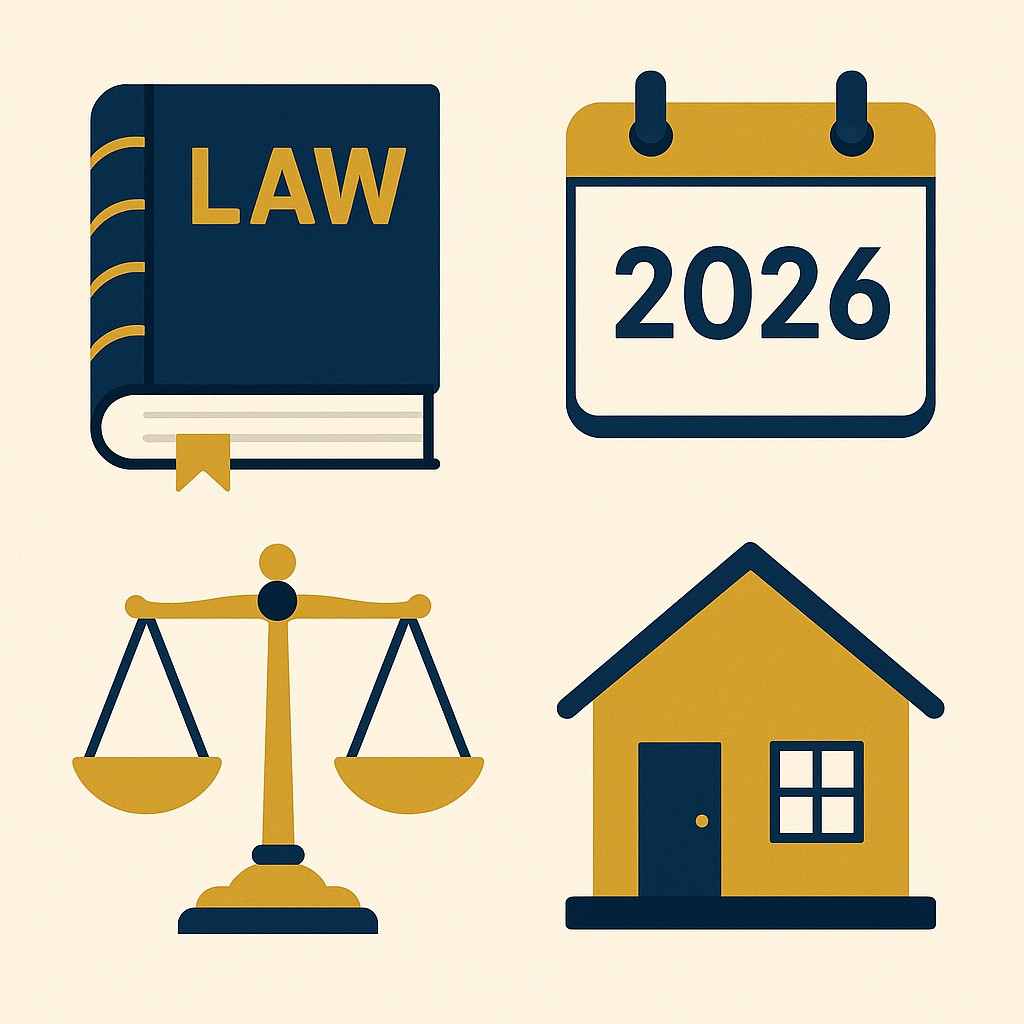 2026年4月施行の民法改正（財産分与・養育費・共同親権）をイメージしたイラスト