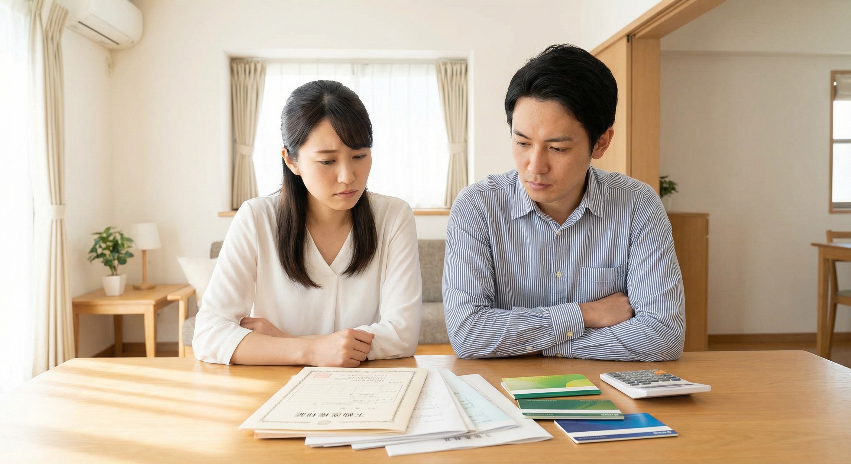 離婚時の持ち家整理（売却・住み続ける・買取）の判断軸を示すイメージ図