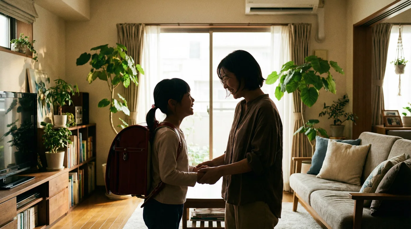離婚後の養育費と子どもの生活について考える親子のイメージ
